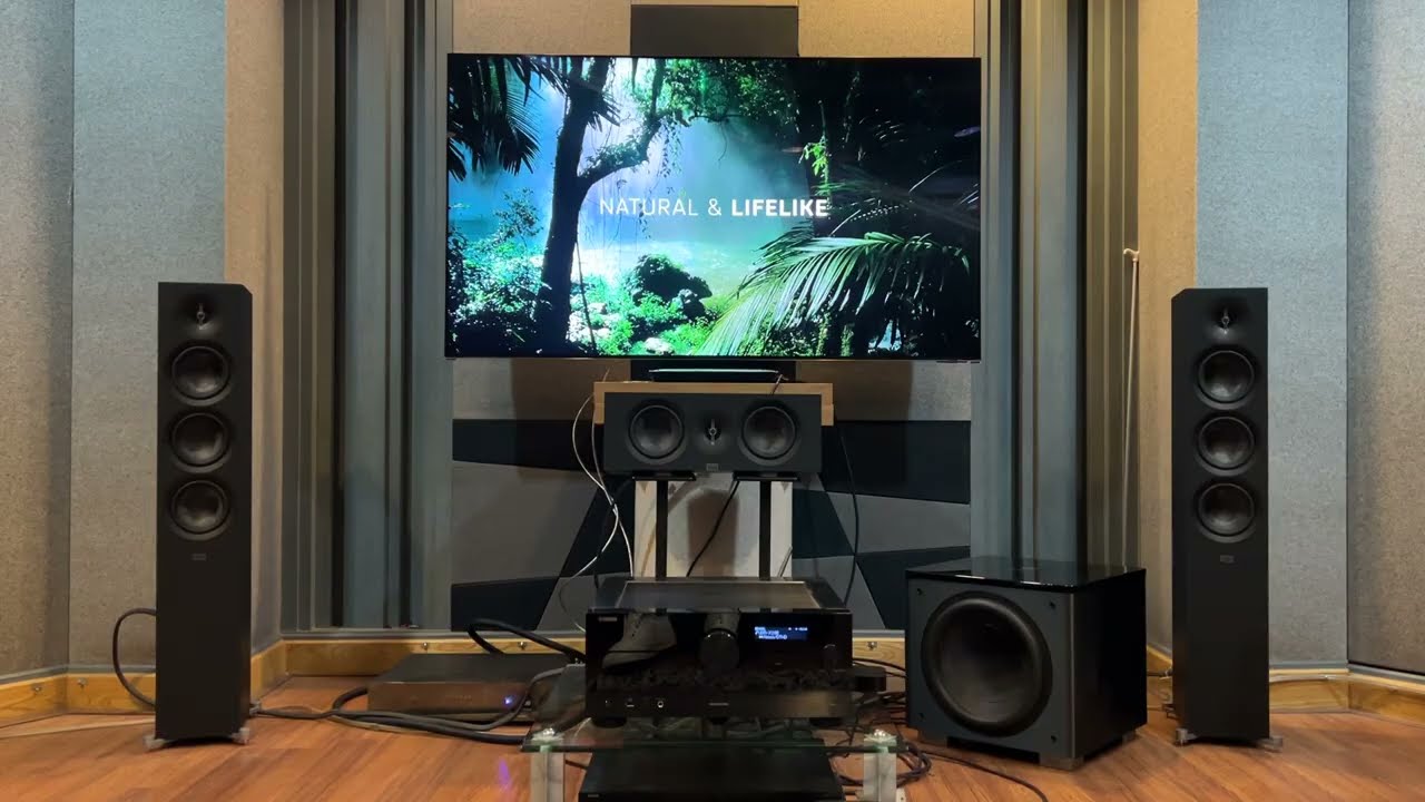 Elac Debut 3.0 /Test Dolby Atmos Demoatration Disc 2014