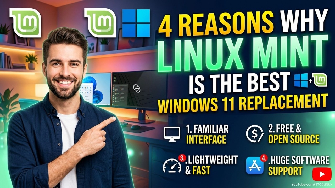 Почему Linux Mint &mdash; идеальная замена Windows 11 в 2026 году