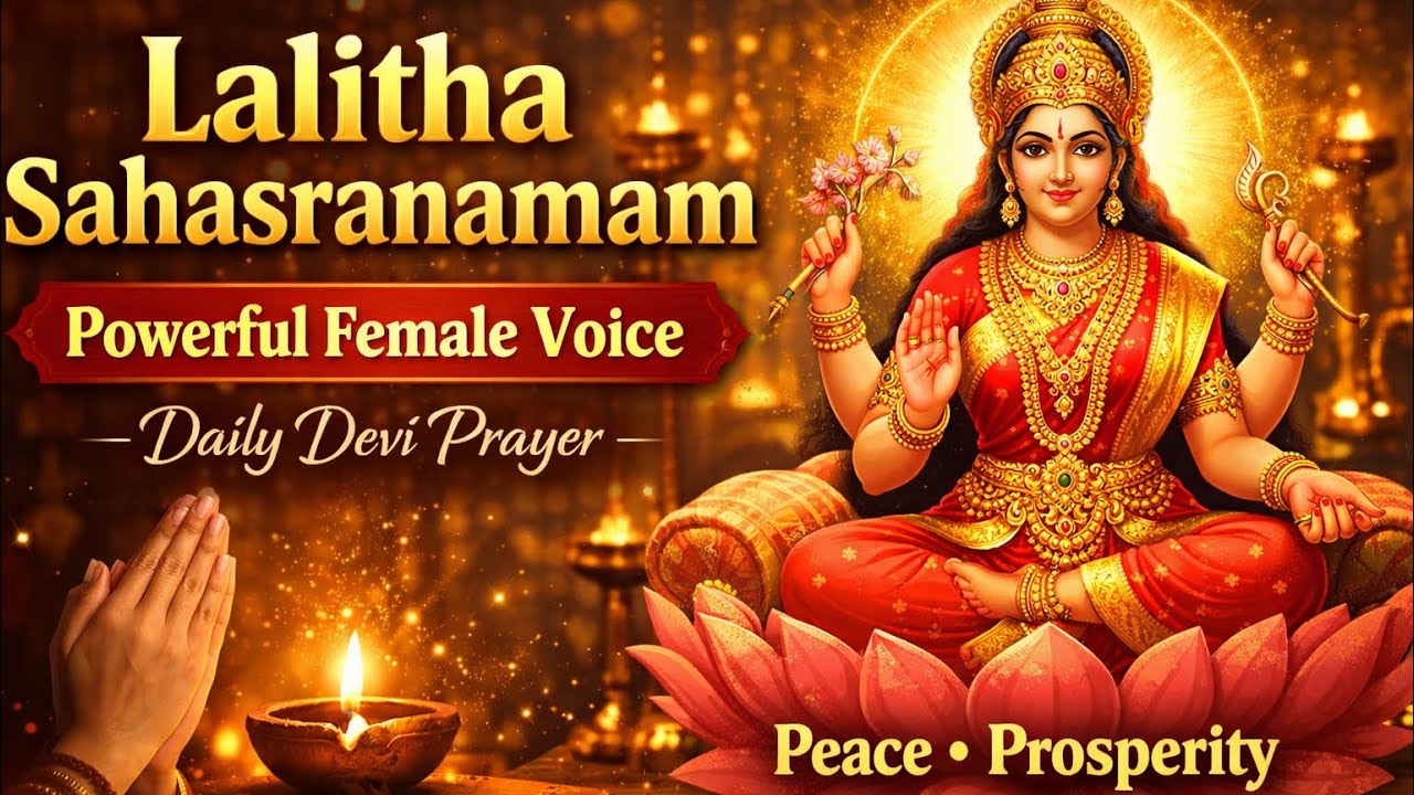 Lalitha Sahasranamam Parayanam | 1000 Names of Goddess Lalitha