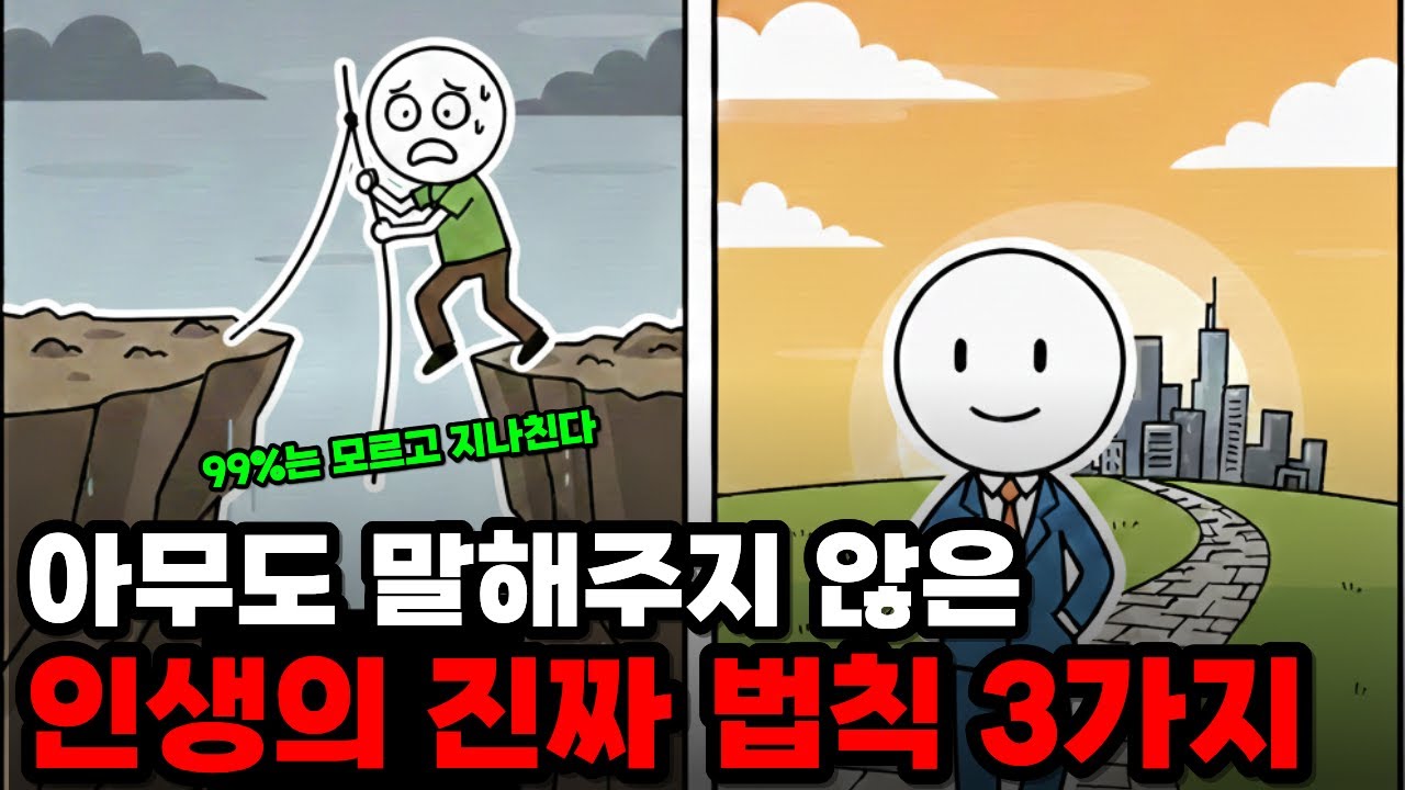 🥶99%는 모르고 지나친다 │ 인생이 바뀌는 단 3가지 규칙