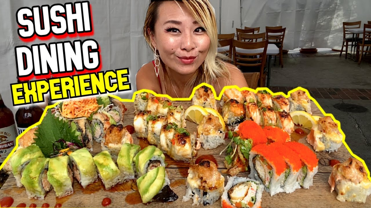 SUSHI DINING EXPERIENCE at Octopus Restaurant in BURBANK, CA!!! #RainaisCrazy
