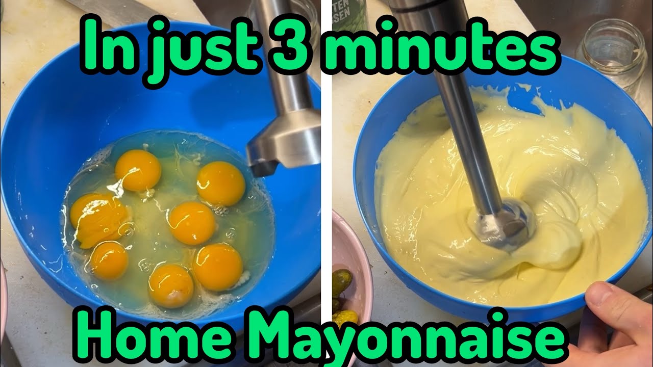 How to make mayonnaise Quick Guide 