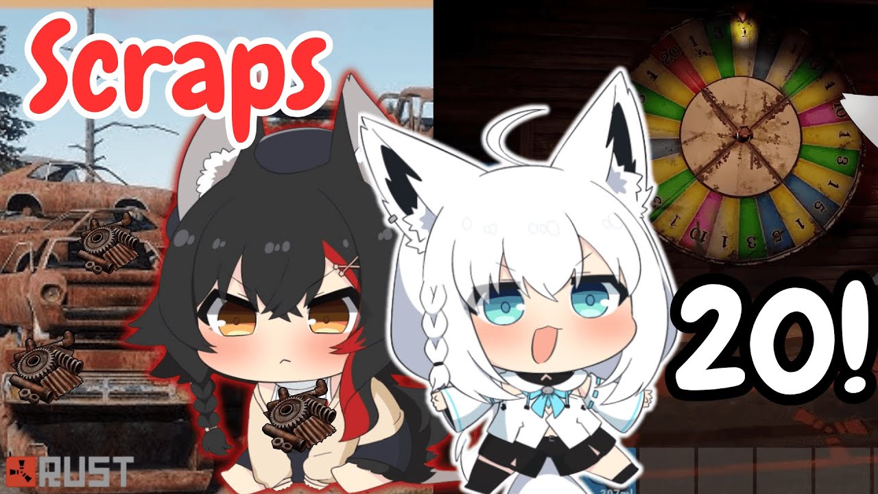 Mio’s Out Gathering, Fubuki’s Out Gambling [#HoloRUST]