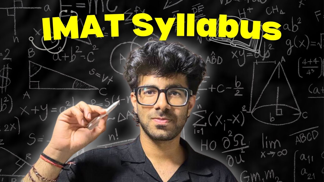 IMAT 2025 Syllabus | Detailed Analysis