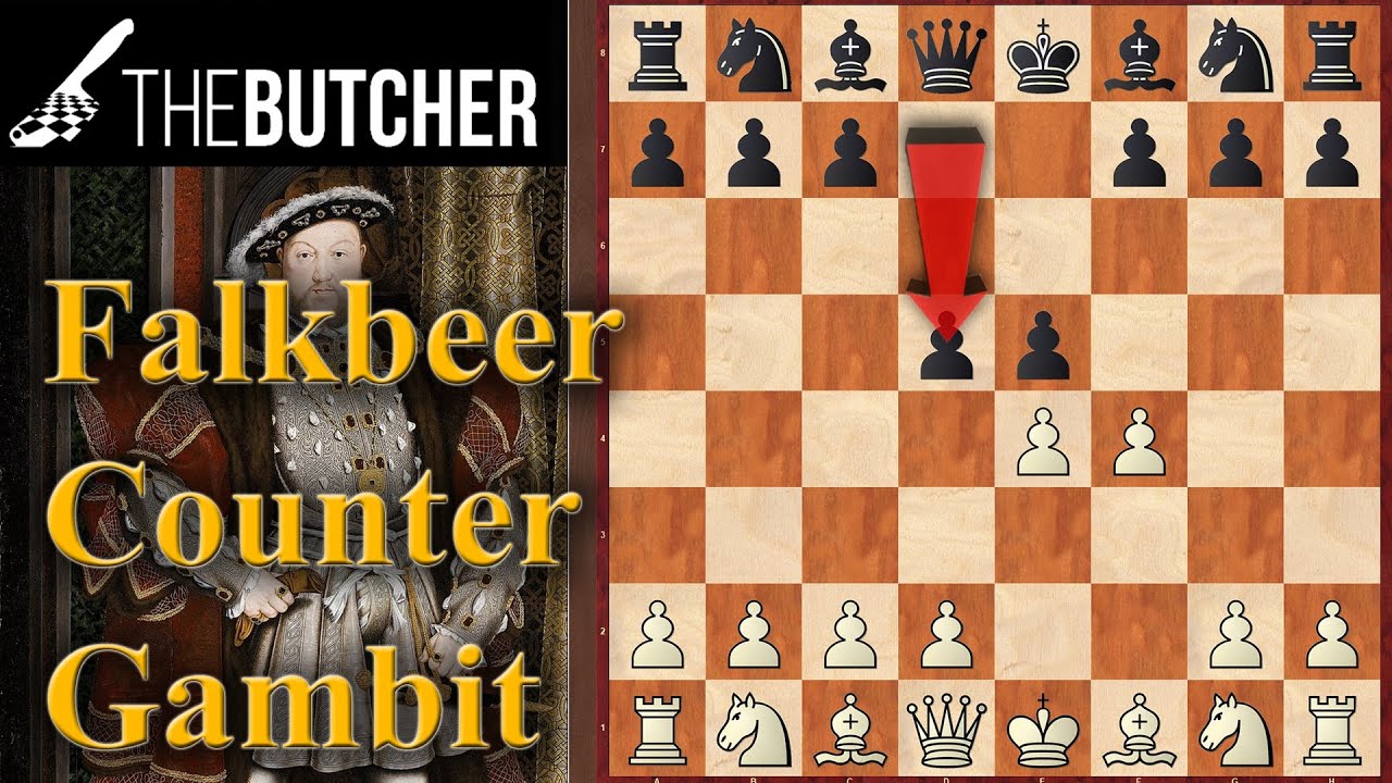Kings Gambit - Beat 2...d5 - Falkbeer Countergambit!!
