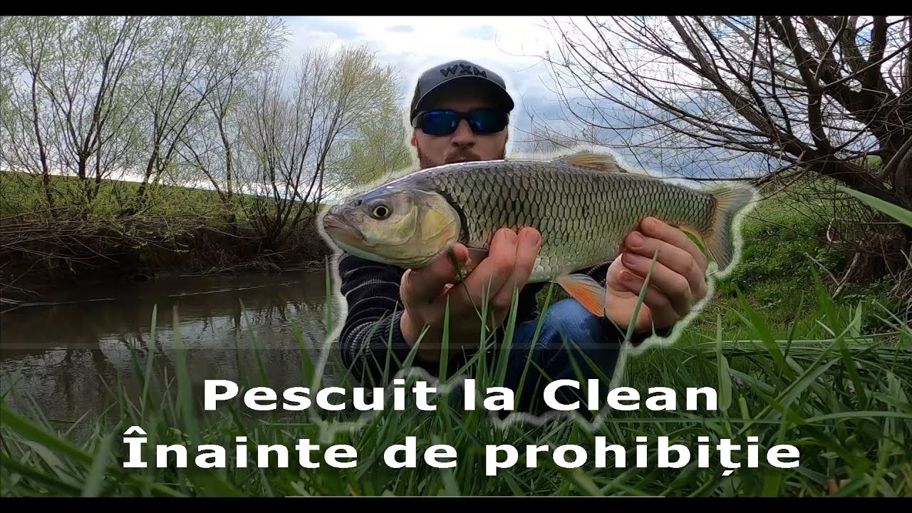 🎣 PESCUIT la CLEAN la final de MARTIE pe un râu SĂLBATIC 🌿