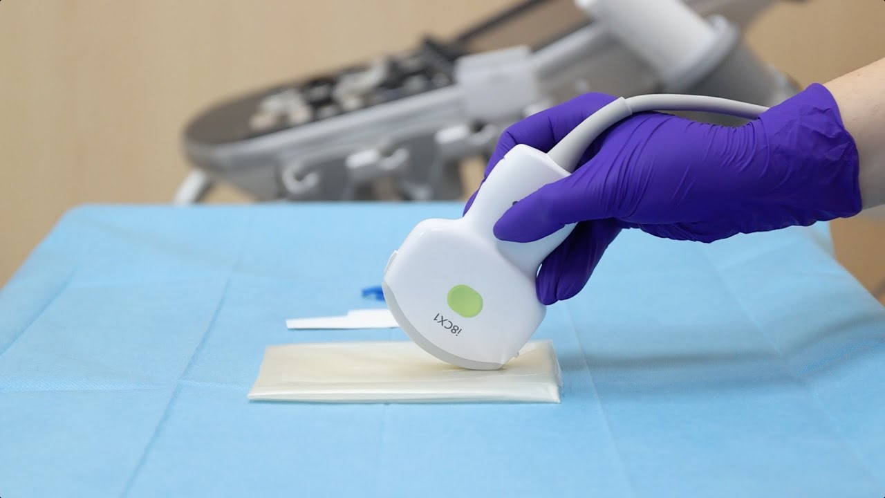 Nueva funda estéril sin gel y suave de ecógrafo Ecovertac Soft®
