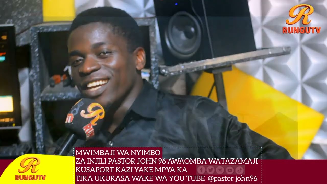 MWIMBAJI WA NYIMBO ZA INJILI PASTOR JOHN 96 AWAOMBA
