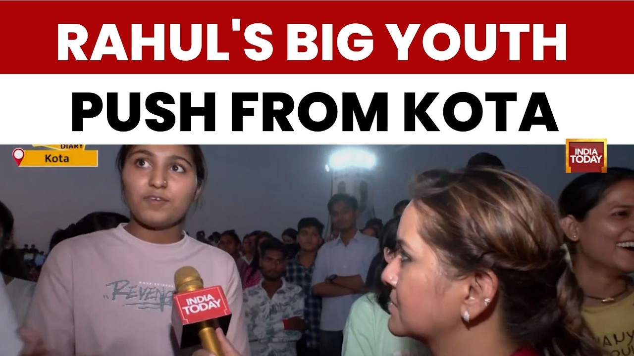 Rahul Gandhi Launches &lsquo;Chhatron Ki Baat&rsquo; Movement From Kota, Raises Paper Leak & Employment Issues