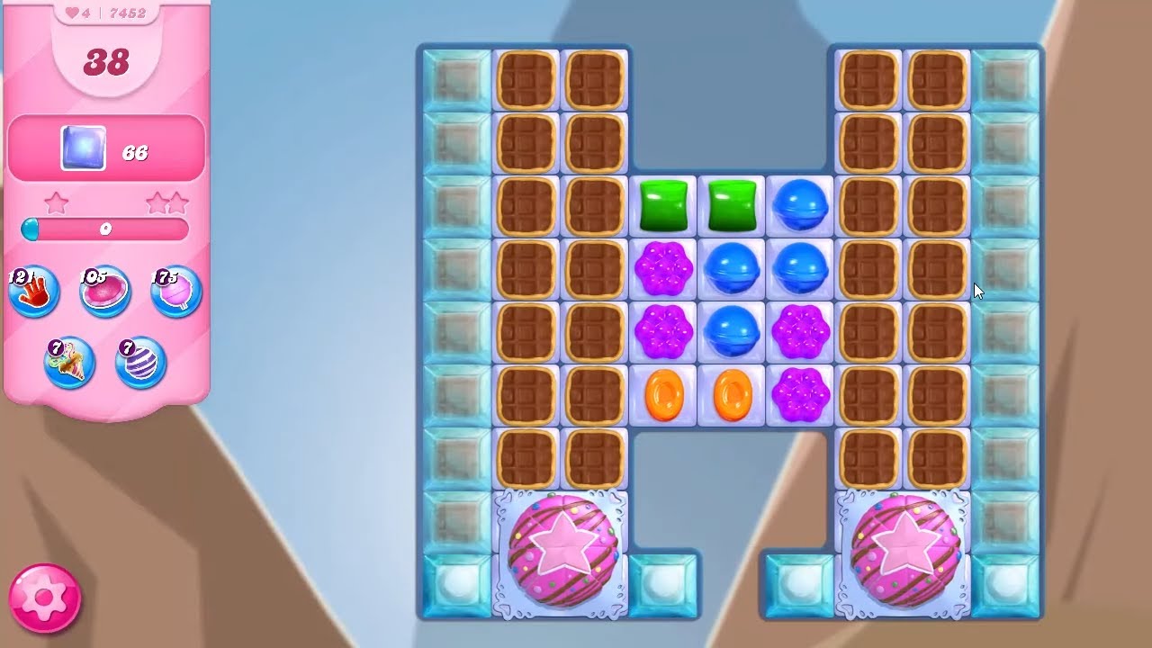 Candy Crush Saga LEVEL 7452 NO BOOSTERS