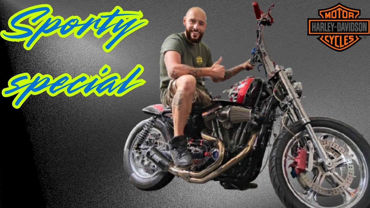 Harley Davidson Drag racing Sportster!! Incontro persone provo special#harleydavidson 