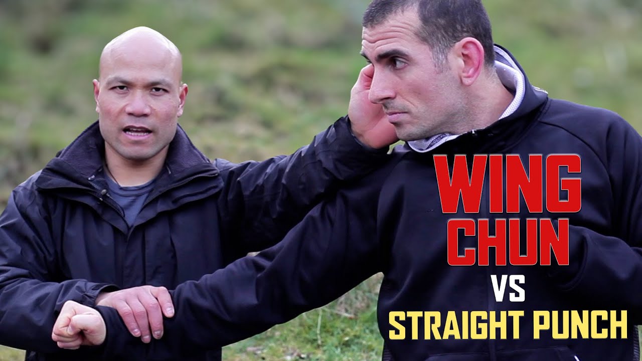 Wing Chun vs  Straight Punch Wing Chun techniques