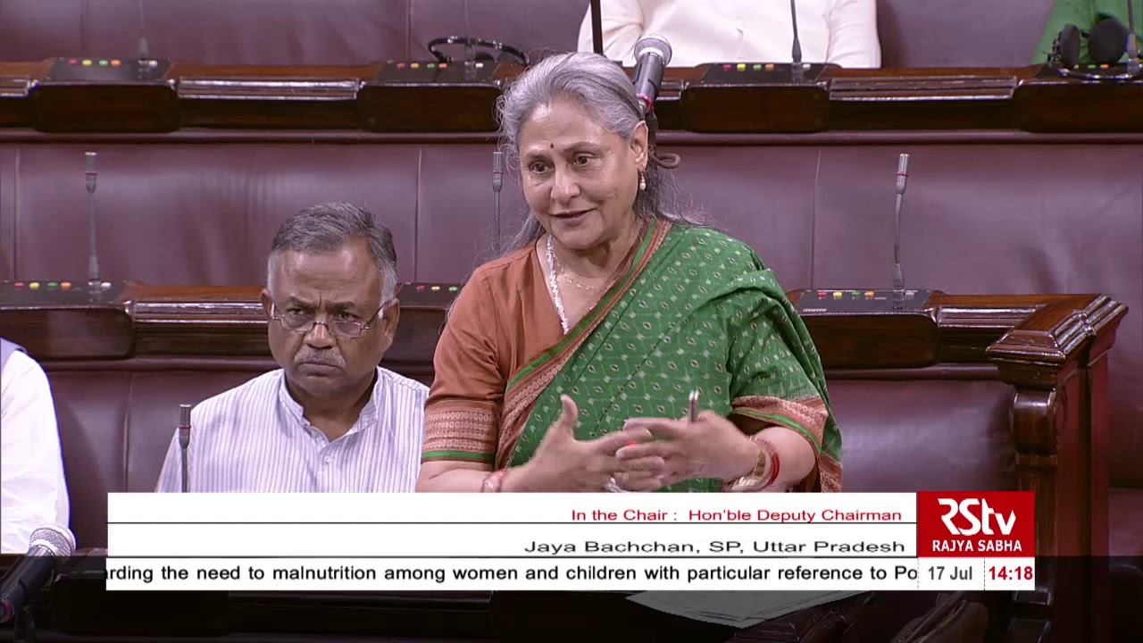 Jaya Bachchan's Remarks | Calling Attention to malnutrition issues in women & children