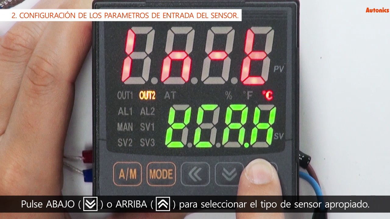 Autonics Tutorial : Controladores de Temperatura Serie TK