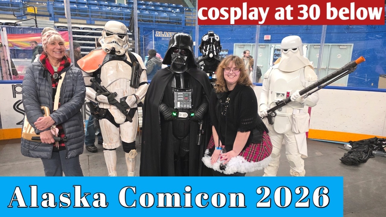 Alaska Comicon 2026 Fairbanks, Alaska | Alaskan Bears Vlogs