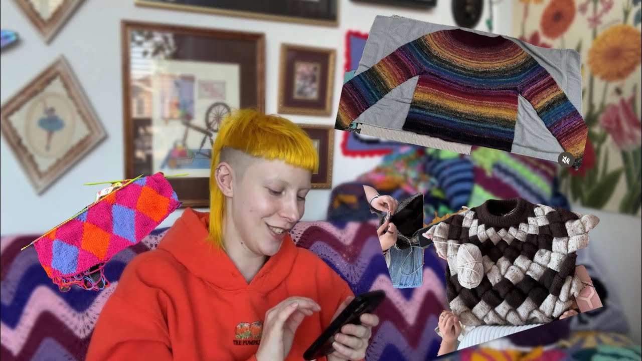 Jester, сделай длинный обзор! Показываю некоторые из ТВОИХ работ🤡🧶