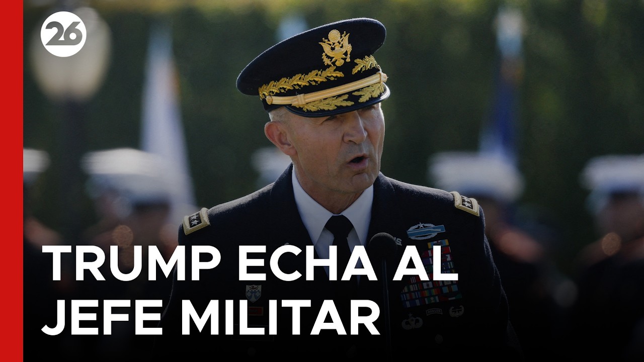 🚨 CAMBIO DE MANDO SORPRESIVO | La salida del jefe del Estado Mayor en las fuerzas de EEUU