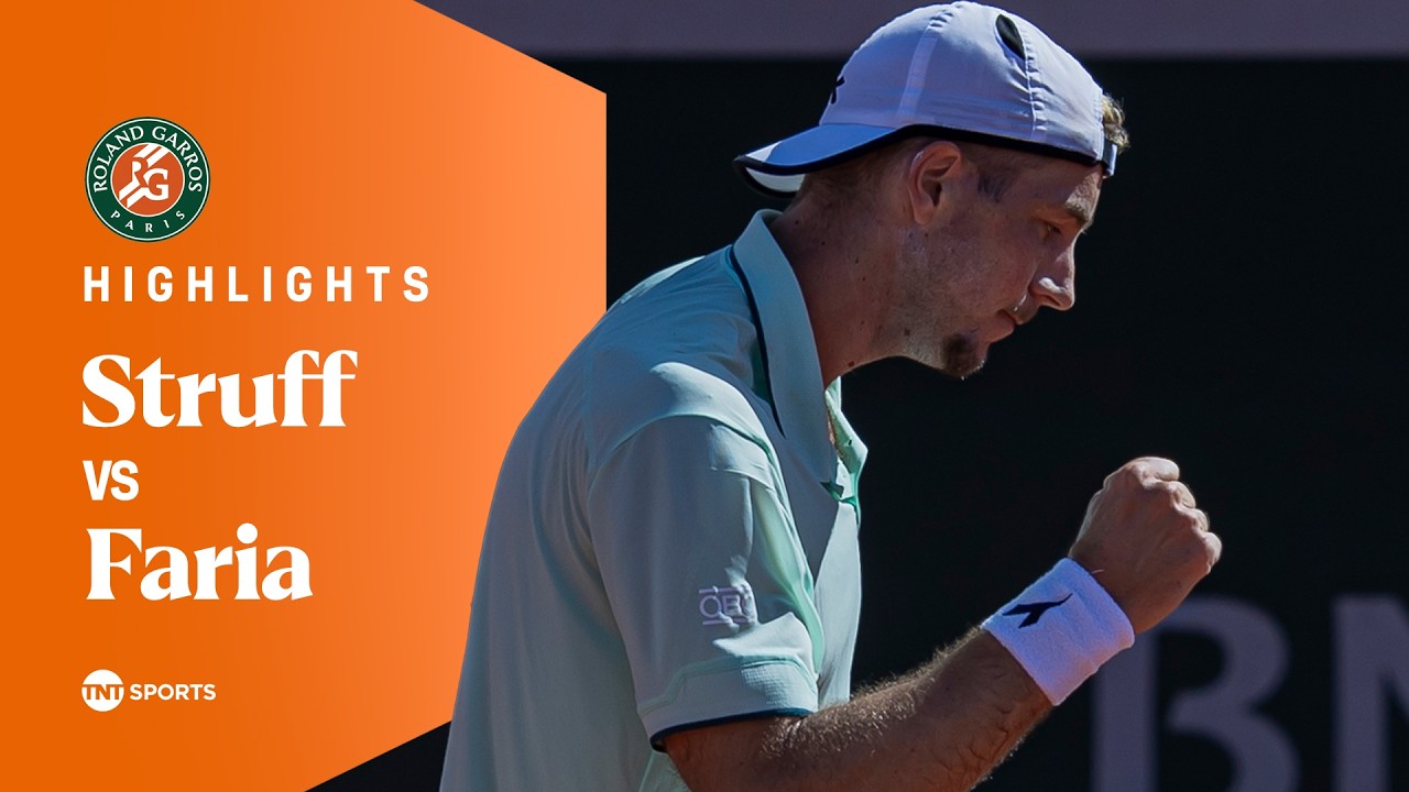 Jan-Lennard Struff vs Jaime Faria | Round Two | Roland Garros 2026 Highlights 🇫🇷