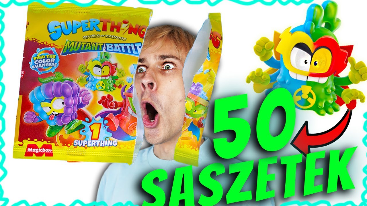 SuperThings MUTANT BATTLE ☣️ MORPH NAJRZADSZA FIGURKA