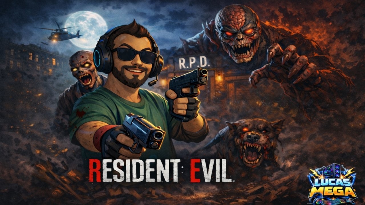Resident Evil 1: O Terror Clássico no Casarão Amaldiçoado - Primeira Jogada Completa! 🧟‍♂️🔦