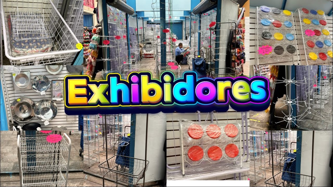 Exhibidores NUEVA TIENDA | Fabricantes muebles para negocio en Centro CDMX | Venta desde UNA pieza