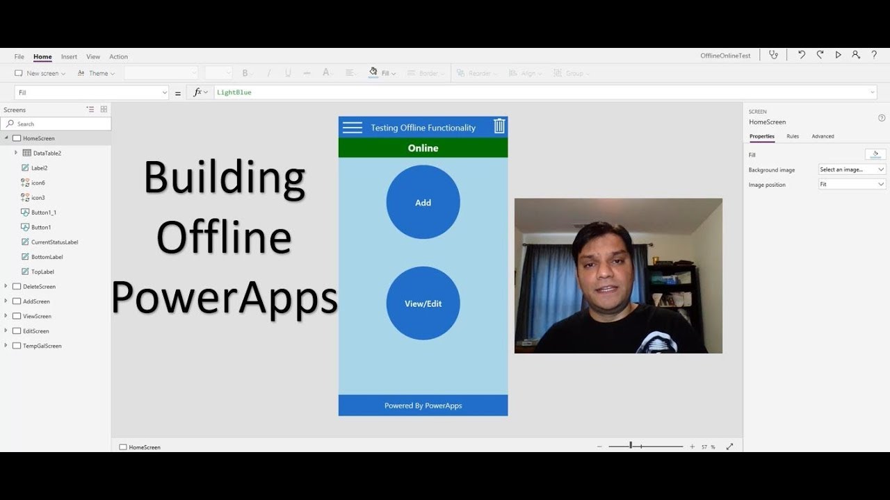 Build Offline PowerApps