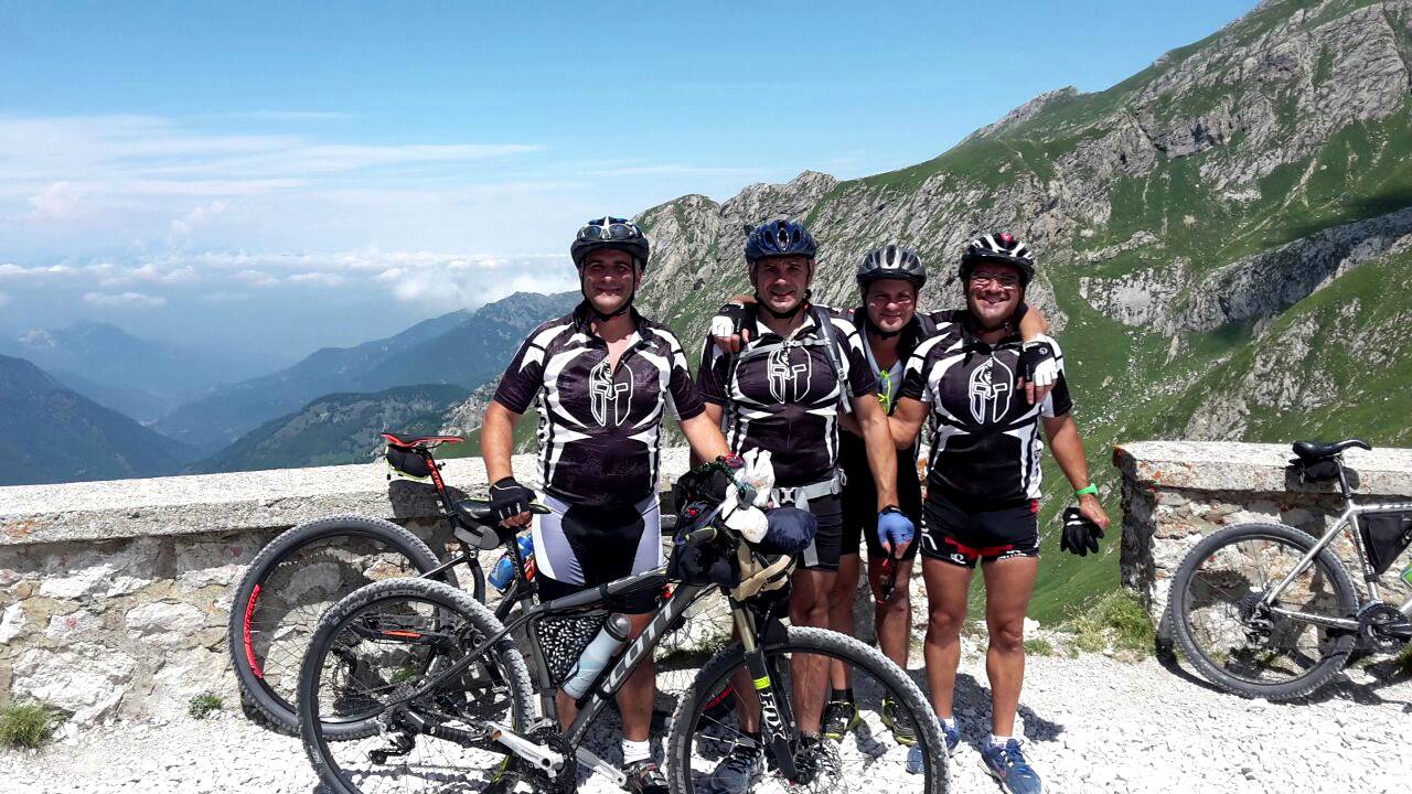 via del sale MTB .limone ventimiglia e rifugio allavena  colle melosa