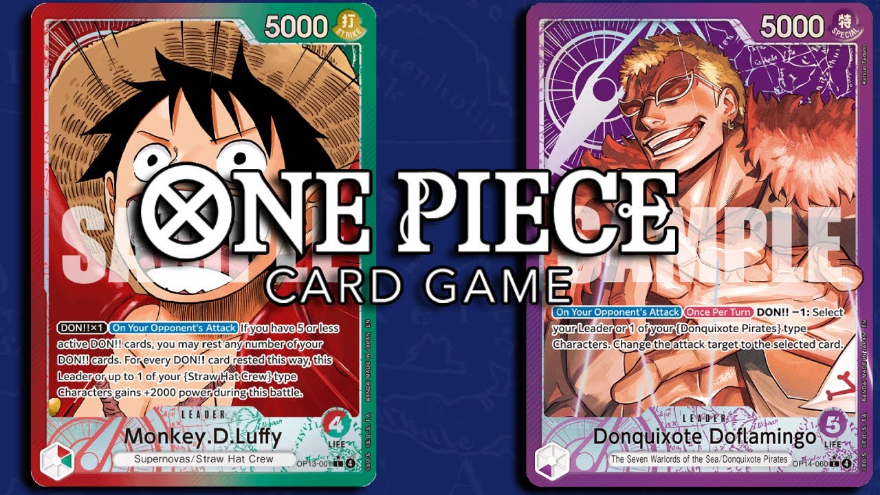 OPTCG OP14 Locals || RG Luffy VS Purple Doffy