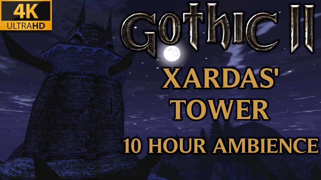 Xardas' Tower - 10 Hour Ambience | Gothic 2 Soundtrack (Extended Version)