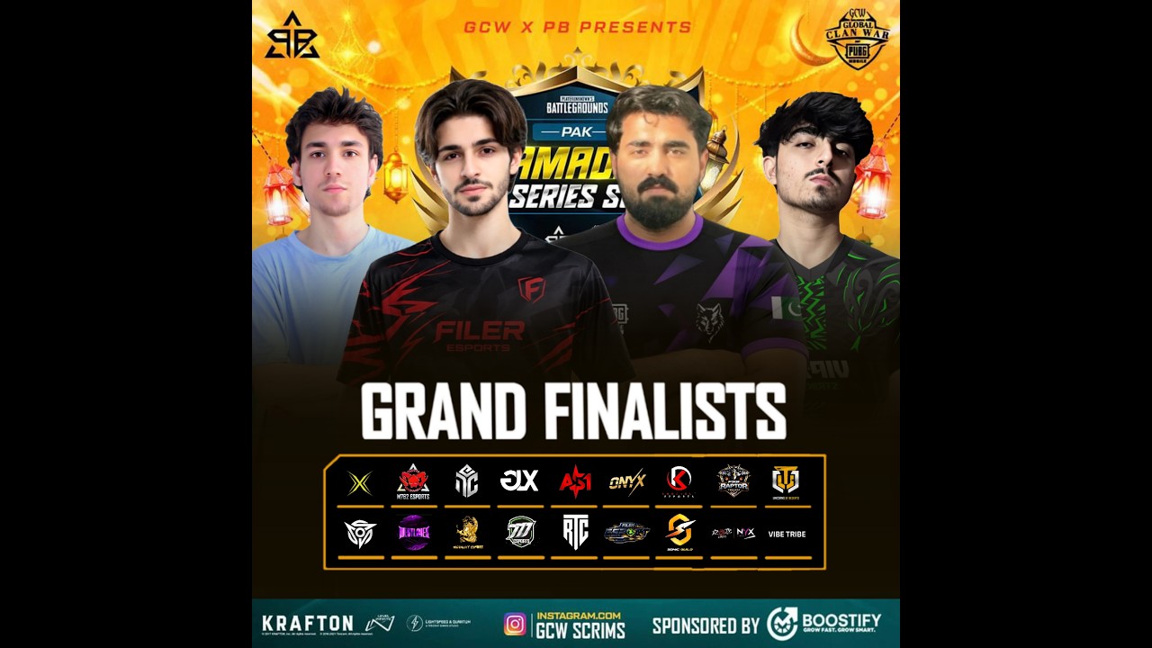 PAK RAMADAN SERIES SEASON 6 | GRAND FINALS | DAY 1 | #ssp #pubgmobile #pubg #gcw