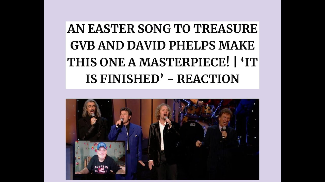 RATTLED MY BONES! | 'It Is Finished' GVB & PHELPS Lyric Video Live At Sydney Opera House - REACTION