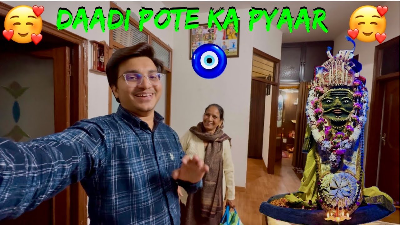  FINALLY 🥰Beta Sidharth se Special Mulaqat ❤️ Dadi Maa  ki Khushi🧿Shivratri Ki Shopping 🛍️