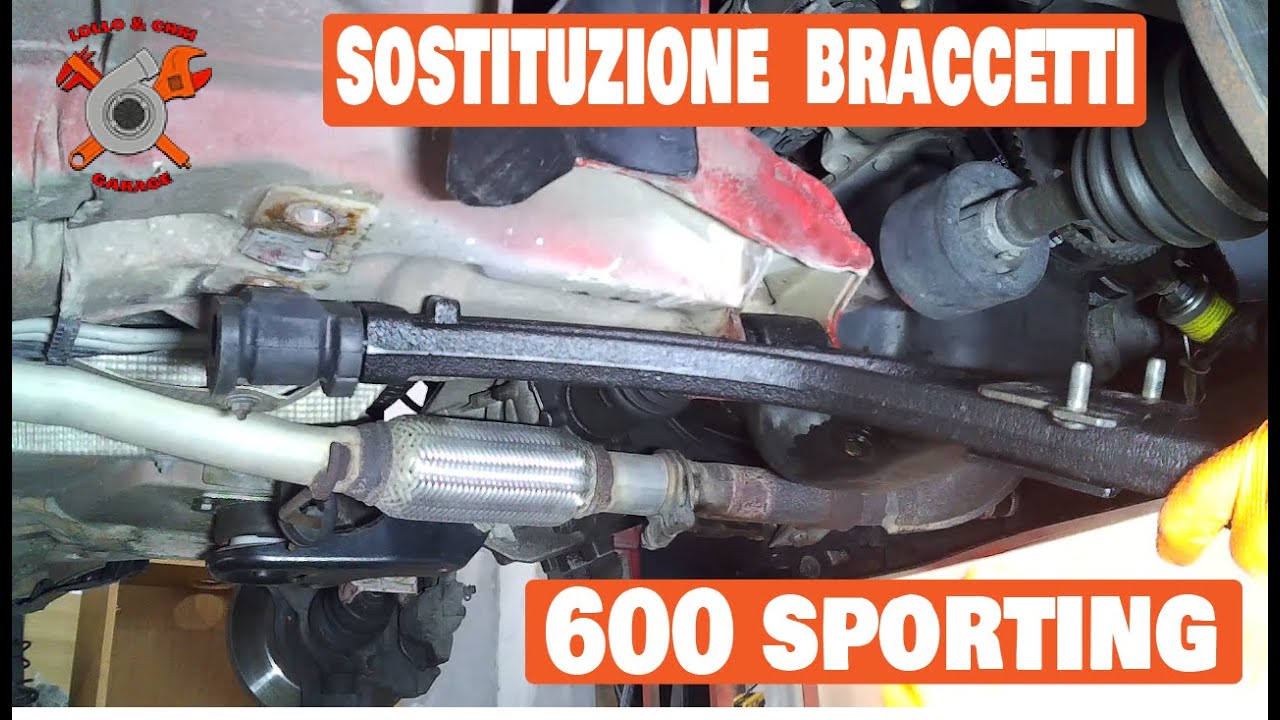 Sostituzione braccetti fai da te Fiat 600 sporting