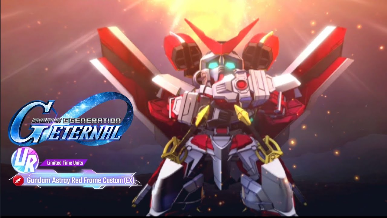 Astray Red Frame Custom (EX) All Skills | SD Gundam G Generation Eternal