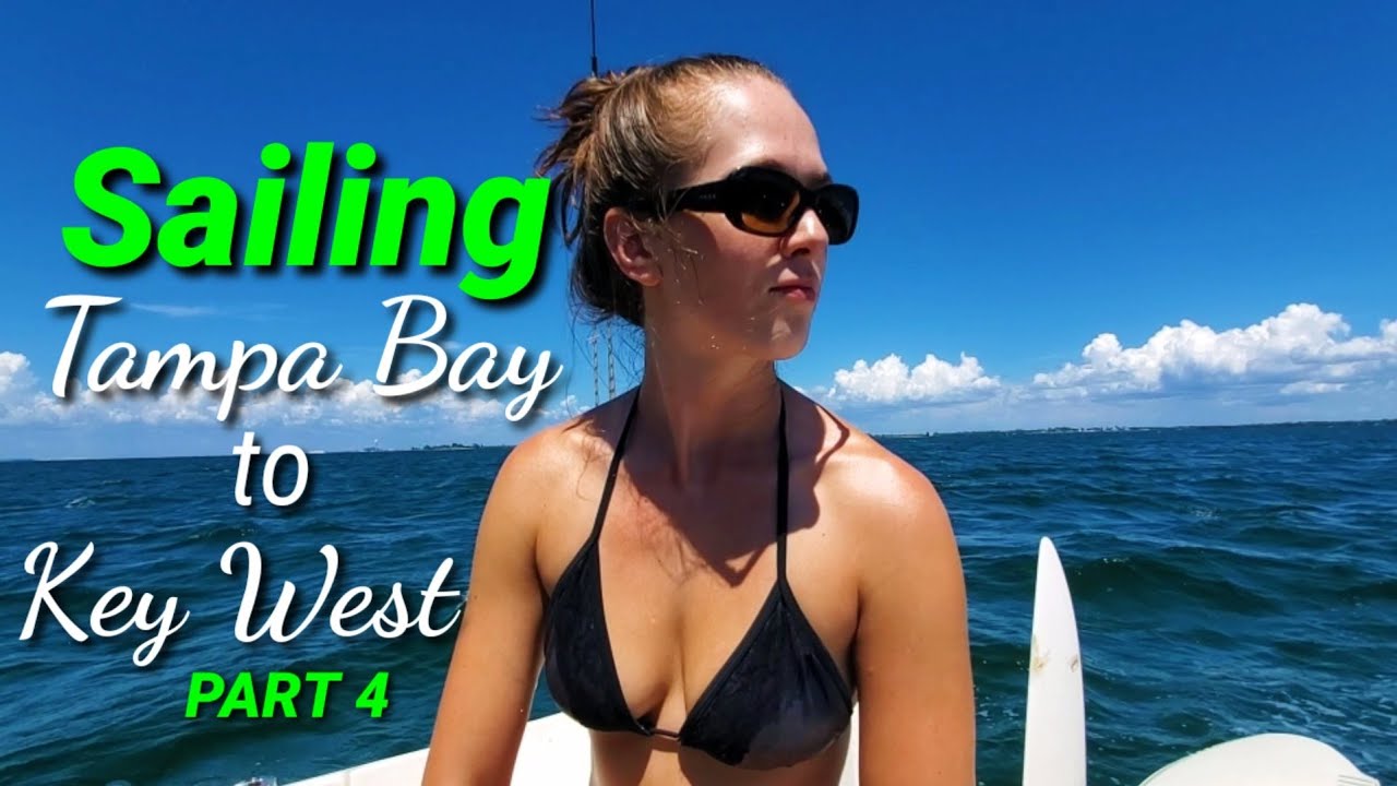 Ep. 52, Sail Boat Launch and FIRST SAIL! [Tampa Bay] ⛵