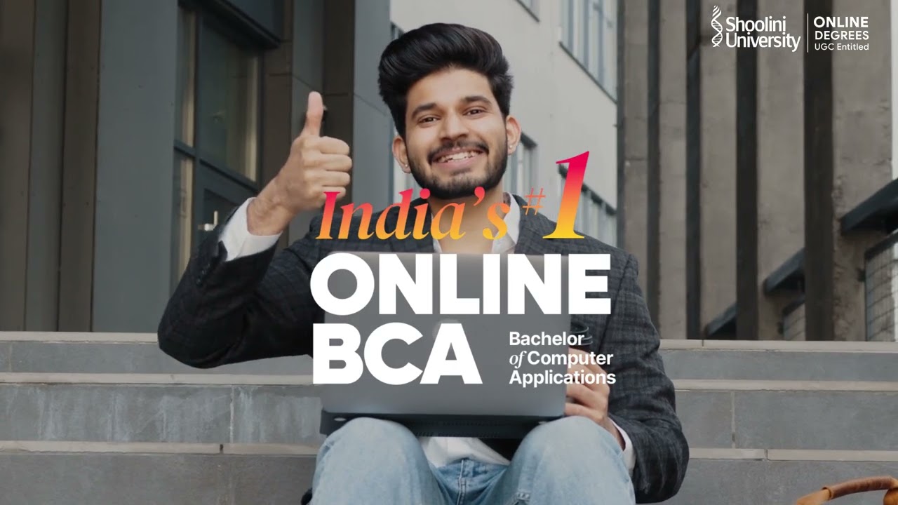 Shoolini Online BCA &mdash; Top 20 Globally | Pay After Placement
