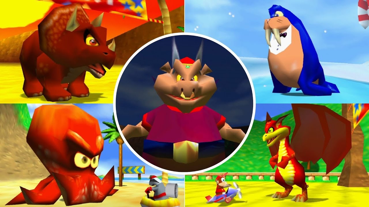 Diddy Kong Racing // All Bosses