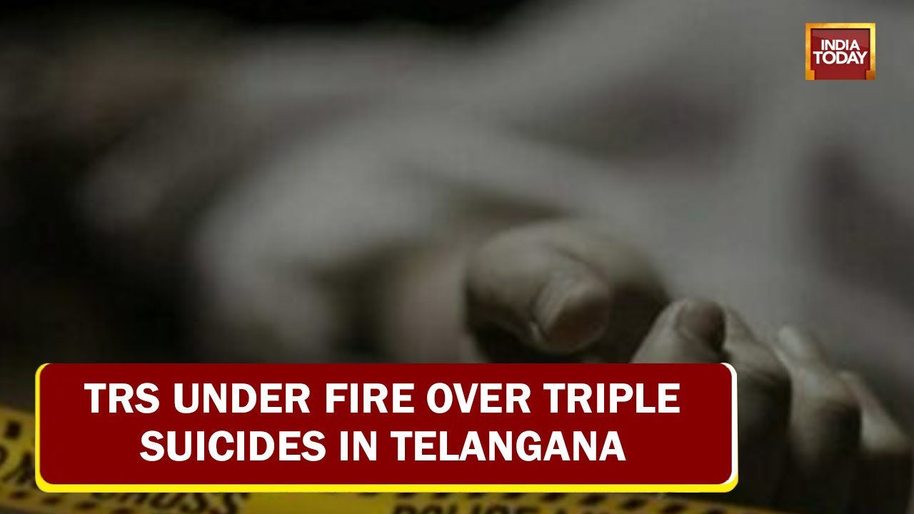 TRS Under Fire Over Triple Suicide Row In Telangana, Extorted & Forced To End Life, Say Victims