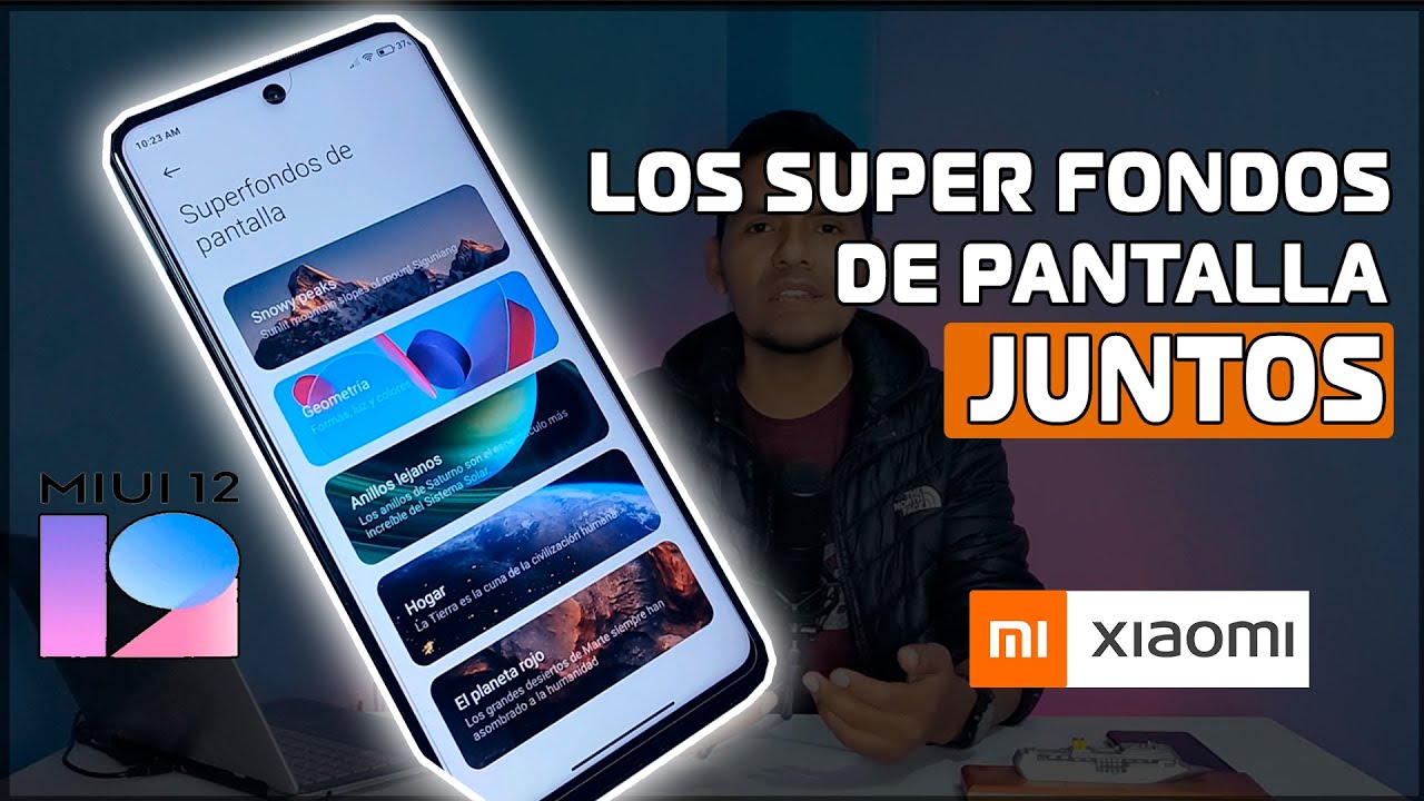 MIUI 12 - LOS SUPER FONDOS DE PANTALLA JUNTOS / Super Wallpaper JUNTOS
