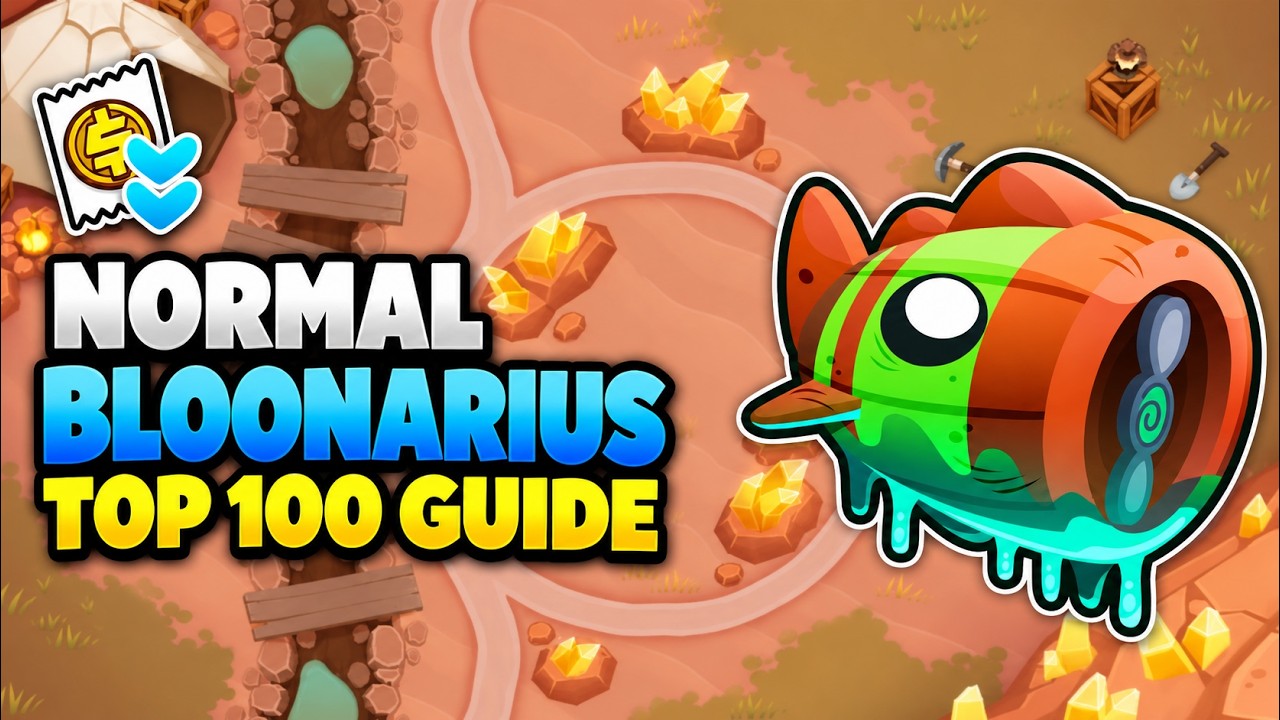 Normal Bloonarius Boss on Three Mines 'Round BTD6 | Top 100 Guide