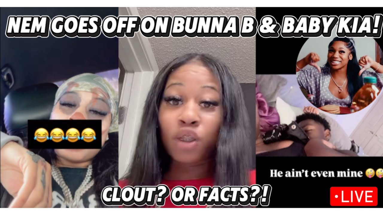 NEM LIVE выходит на BUNNA B & BABY KIA!