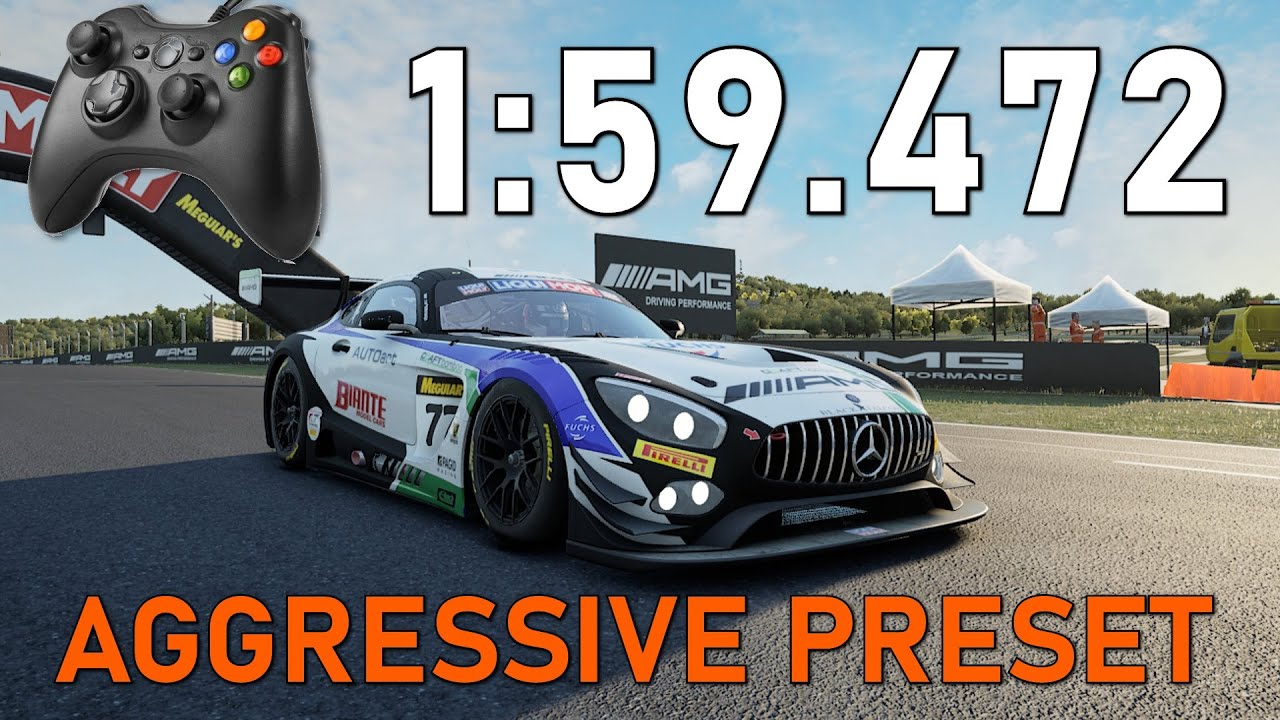 ACC Bathurst Hotlap + Aggressive Preset + Gamepad Cam | 1:59.472 - Mercedes AMG GT3