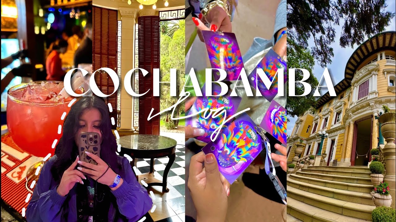 TRAVEL VLOG: Viaje a Cochabamba📍Non Stop The Madness🎉 Palacio Portales🌷PARTE I 🎬