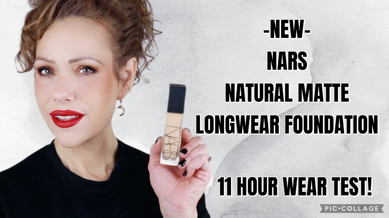 Тестирование новой матирующей тональной основы NARS Natural Matte Foundation | Тест на стойкость!
