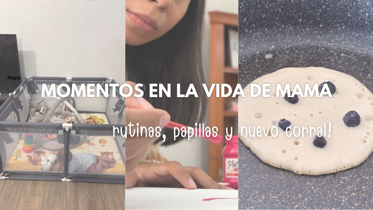 Momentos en nuestra vida de padres primerizos 🧑‍🧑‍🧒| papillas | rutinas y una visita al Dr 🤱