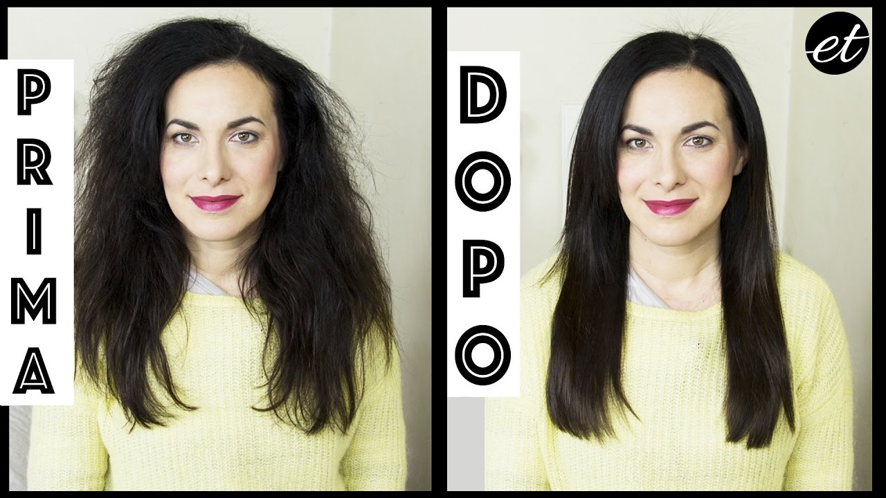 CAPELLI LISCI COME DAL PARRUCCHIERE: IL MIO SEGRETO | AD | Biopoint Miracle Liss - ElenaTee