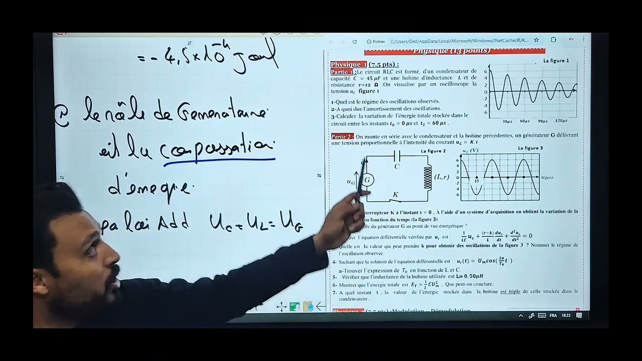 Solution exercice RLC