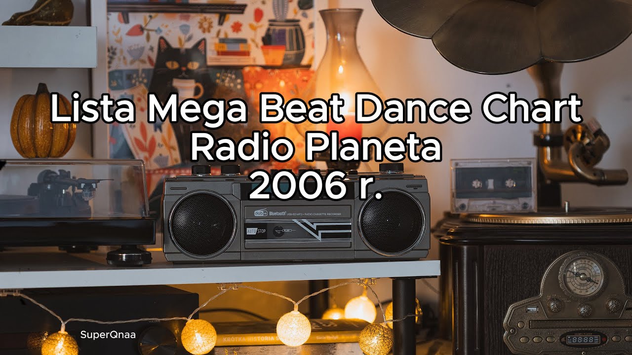 634 notowanie MEGA BEAT DANCE CHART Radia Planeta z roku 2006! Z kasety magnetofonowej! cz. opis :)