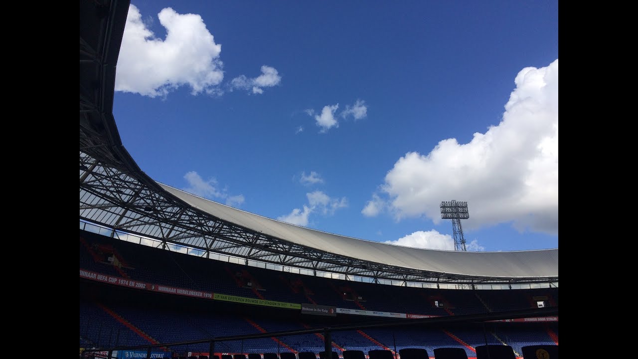 Feyenoord Stadium Tour, look inside of the best soccer stadium: De Kuip