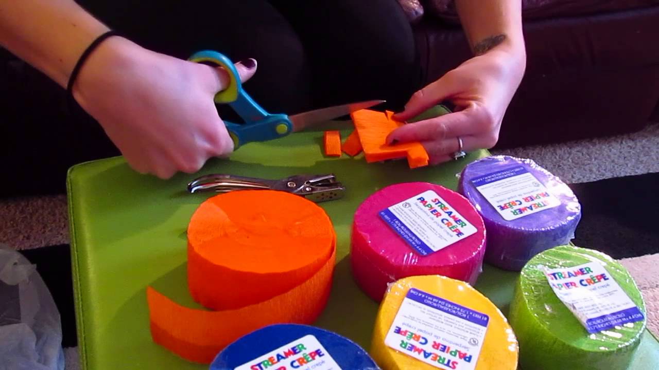 Pinterest Designs... Fiesta Party Streamers (Papel Picado)